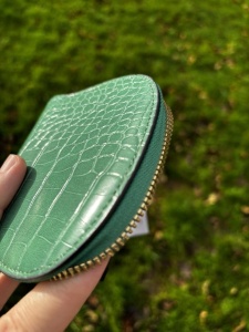 Croc Card Holder - Green